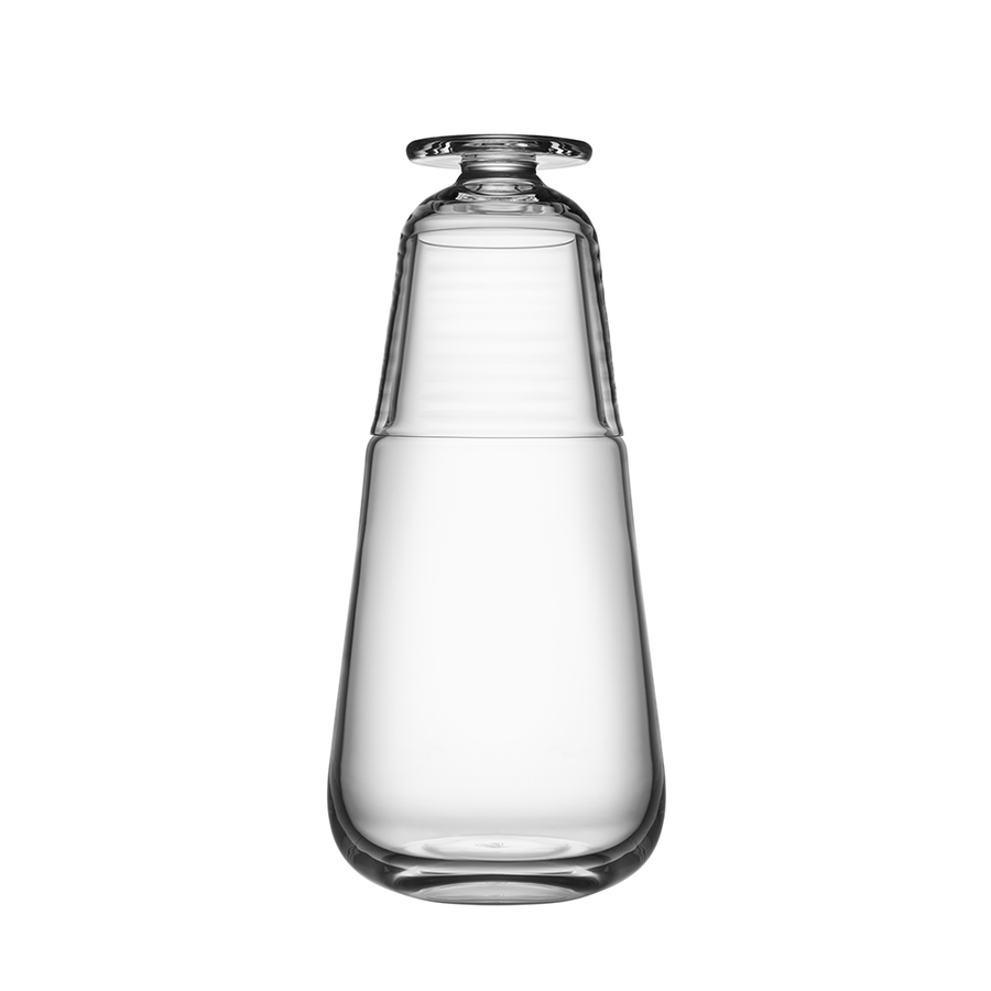  Viva Carafe With Small Glass - Clear - Bonton