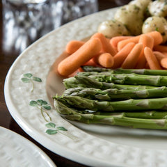 Irish Shamrock Dinner Plate