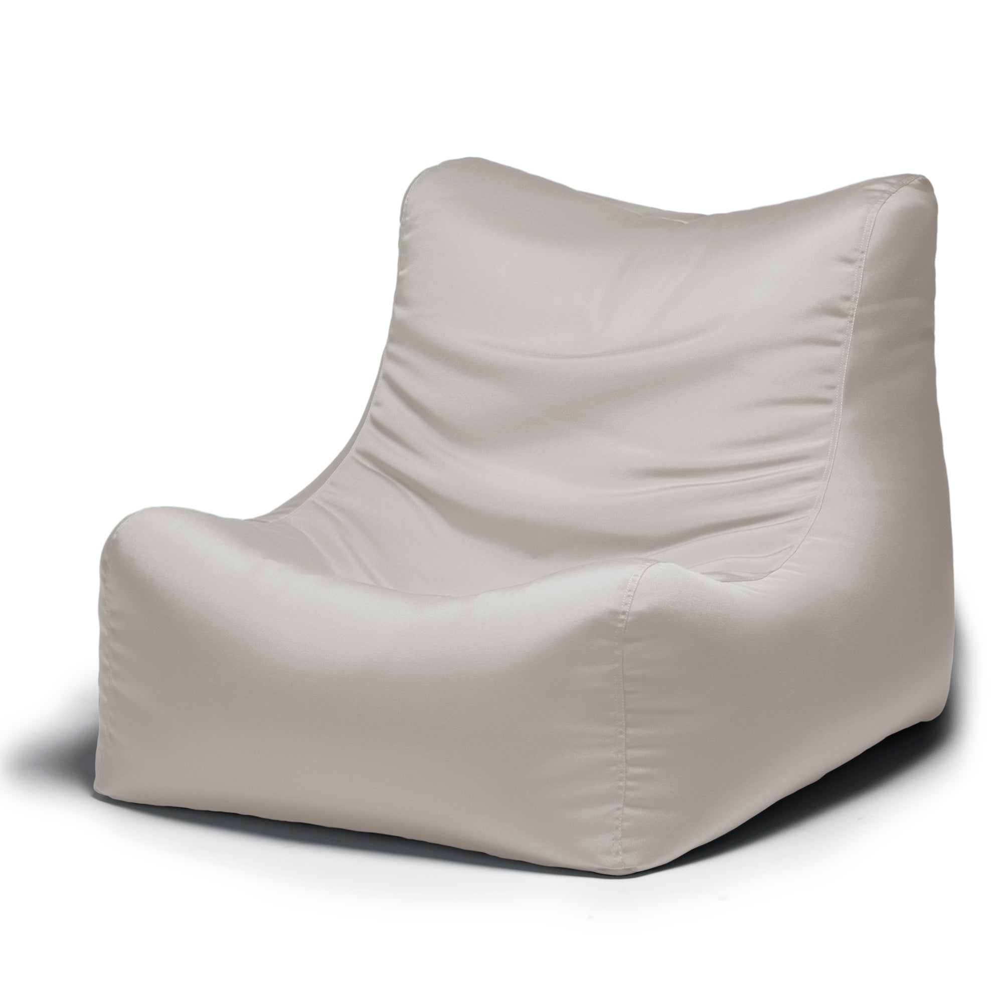  Jaxx Ponce Outdoor Bean Bag Chair - Pearl - Bonton