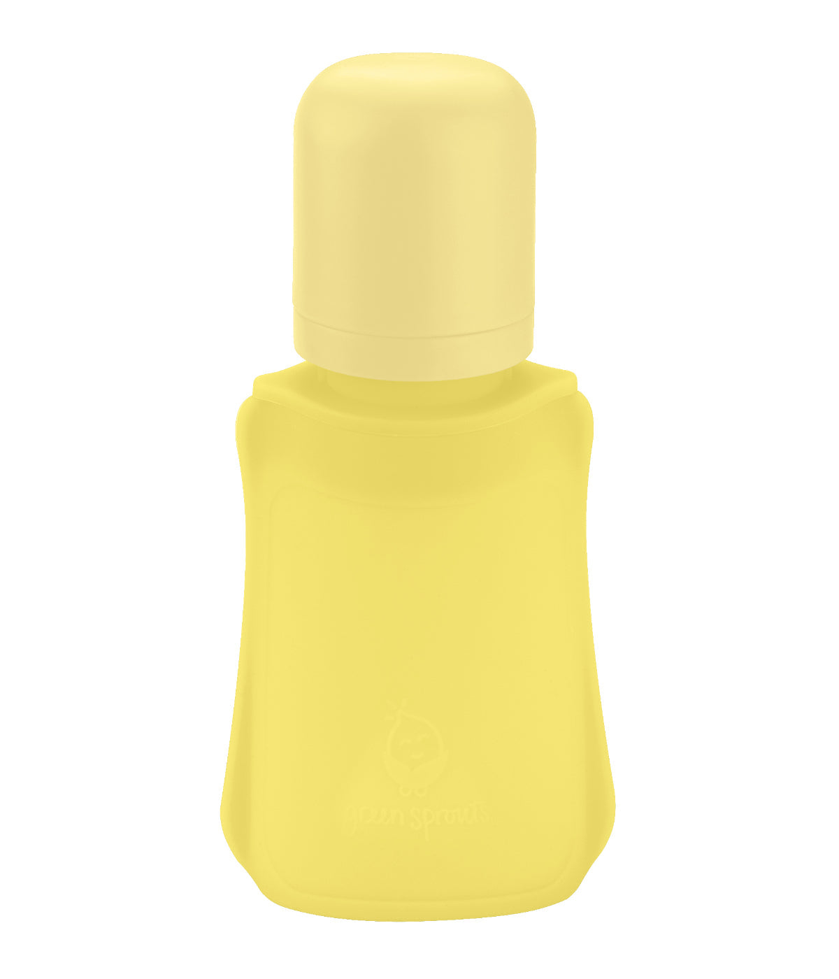 Sprout Ware Baby Pocket made from Silicone and Plants 8oz Yellow