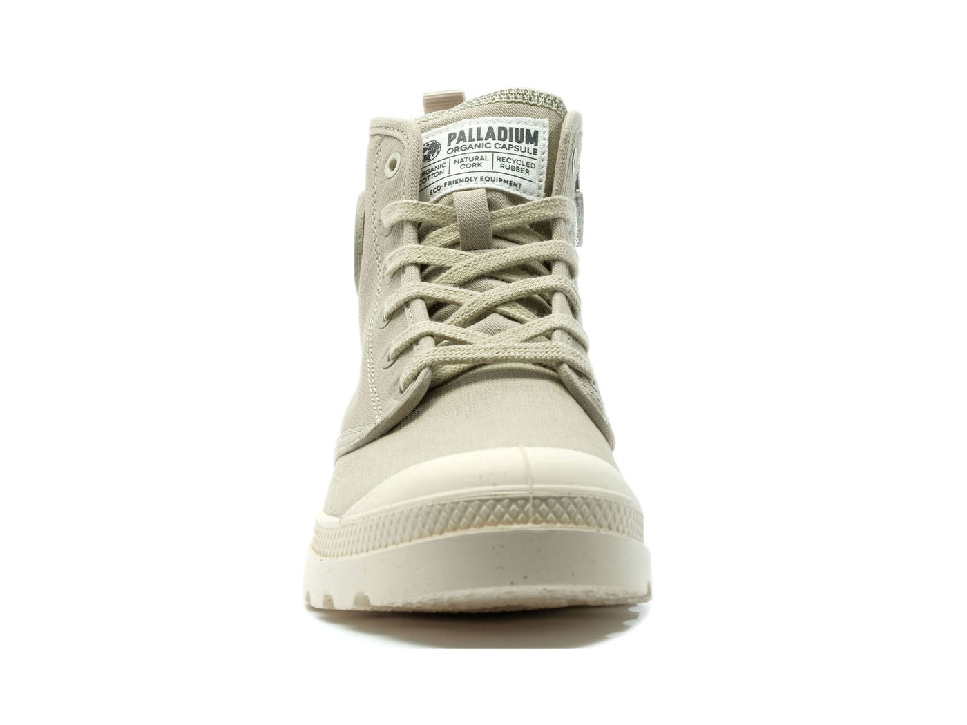  Palladium PAMPA HI ZIP ORGANIC - Womens 6 / Big Kids 4.5 - Bonton