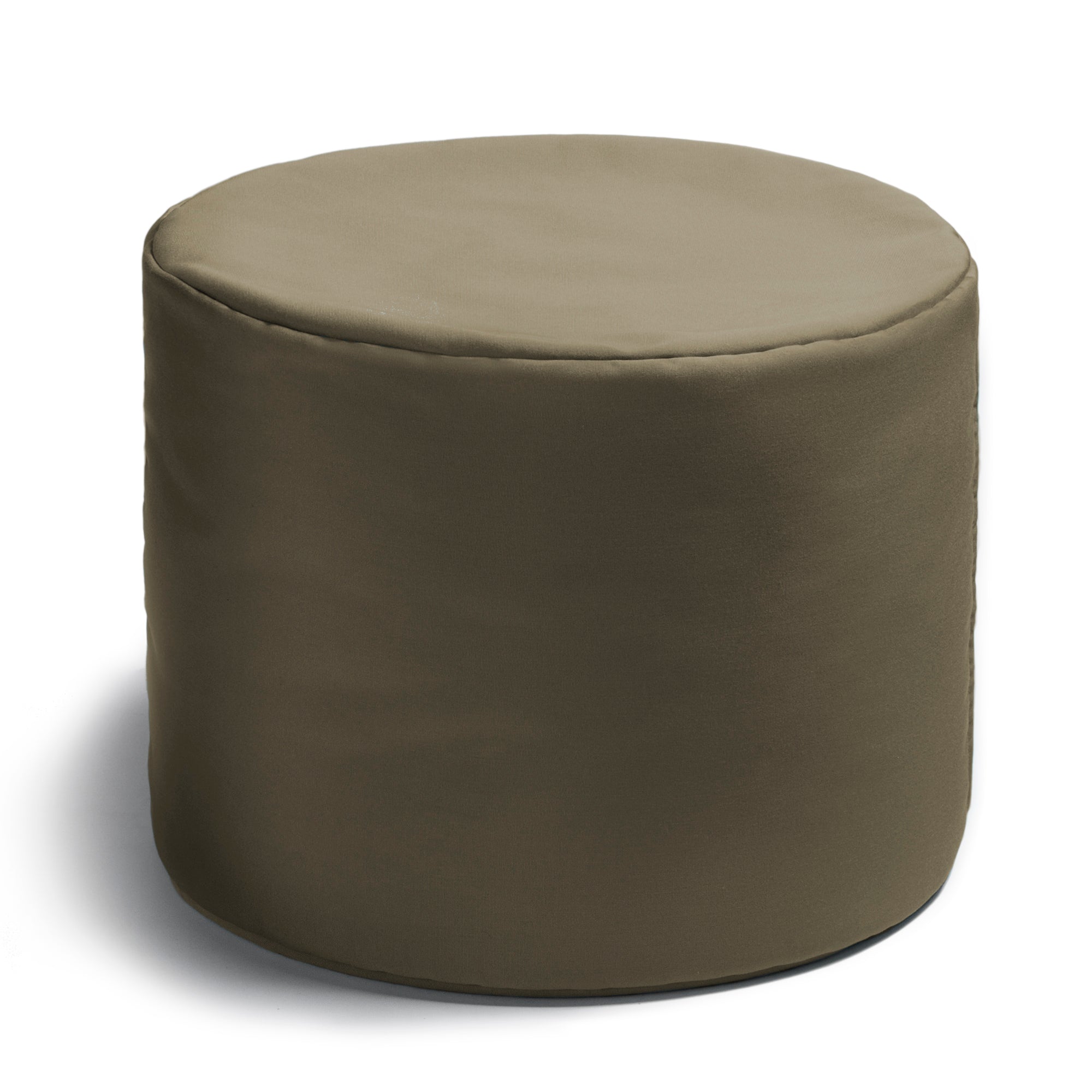  Jaxx Spring Outdoor Ottoman - Taupe - Bonton