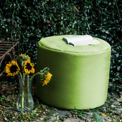 Spring Outdoor Ottoman