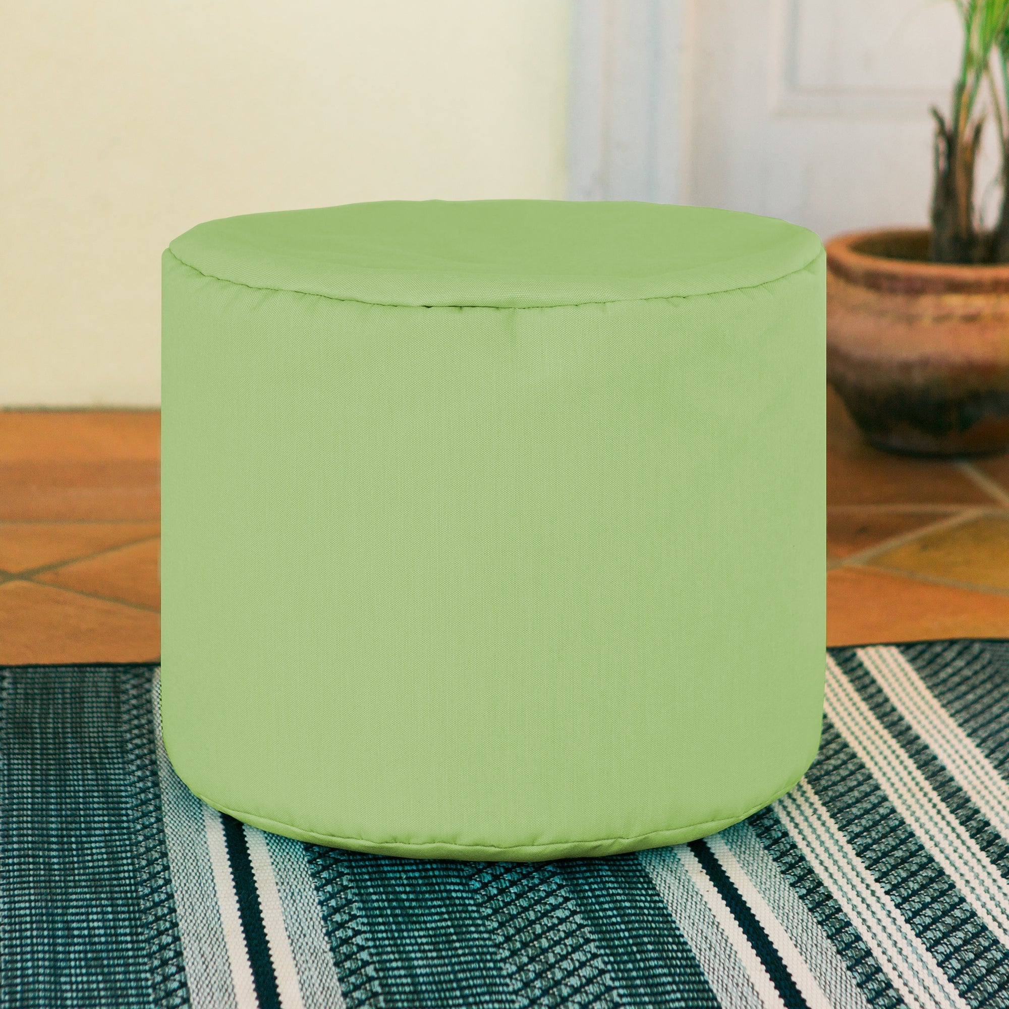  Jaxx Spring Outdoor Ottoman / Side Table - Parrot - Bonton