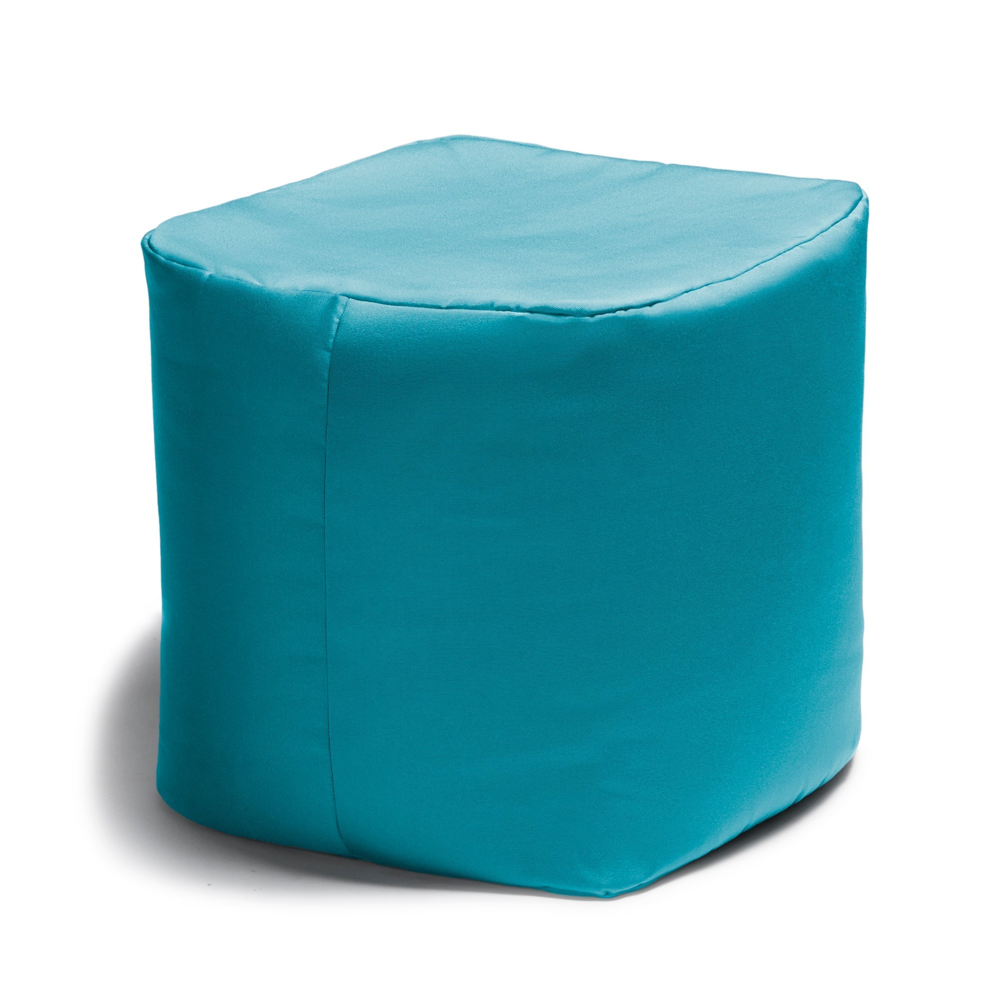  Jaxx Luckie Outdoor Patio Bean Bag Ottoman - Light Blue - Bonton