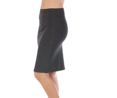 InstantFigure Short Pencil Skirt With Elastic Waist 168024