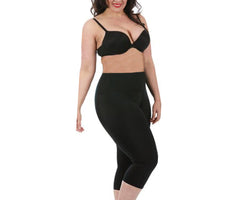 InstantFigure Curvy Plus Size Women Cropped Leggings 16804MC