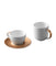 Gem Porcelain 3 Piece Coffee & Tea Set