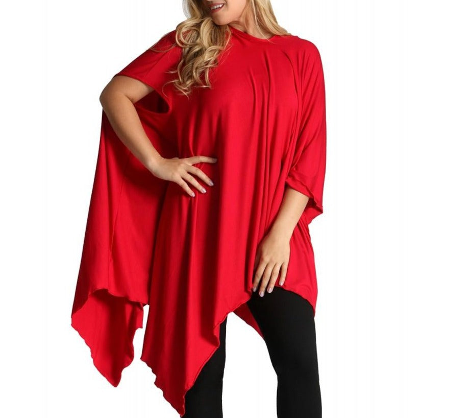  InstantFigure InstantFigure InstaWrap Versatile Short Shahl With Arm Holes 169COMT - Black - Bonton