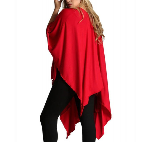 InstantFigure InstaWrap Tunic Shahl With Cold Shoulders 169COTU