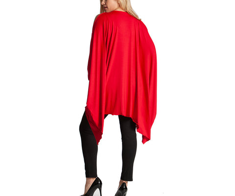 InstantFigure InstaWrap Tunic Shahl With Cold Shoulders 169COTU