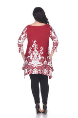 Plus Size Yanette Tunic Top