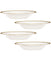 Charlotta Gold Set of 4 Rim Soup Bowls