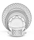  Noritake Eternal Palace 5 Piece Place Setting - Platinum - Bonton