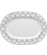  Noritake Eternal Palace Oval Platter - Platinum - Bonton