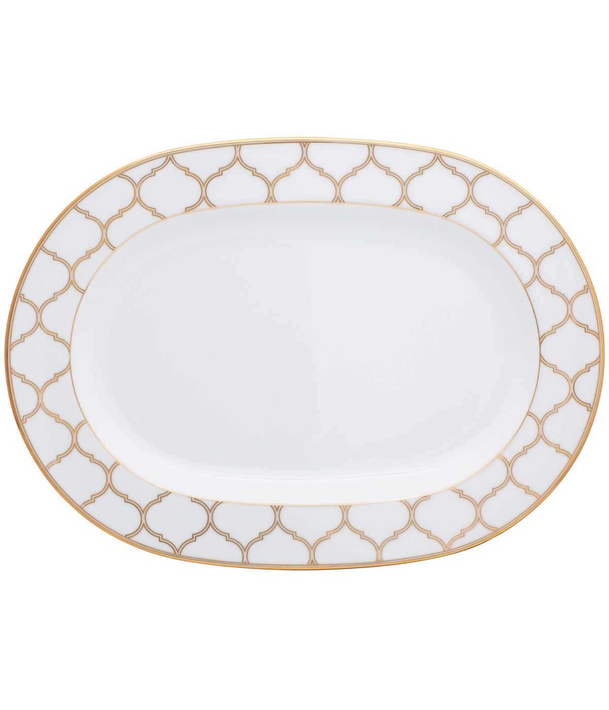  Noritake Eternal Palace Oval Platter - Gold - Bonton