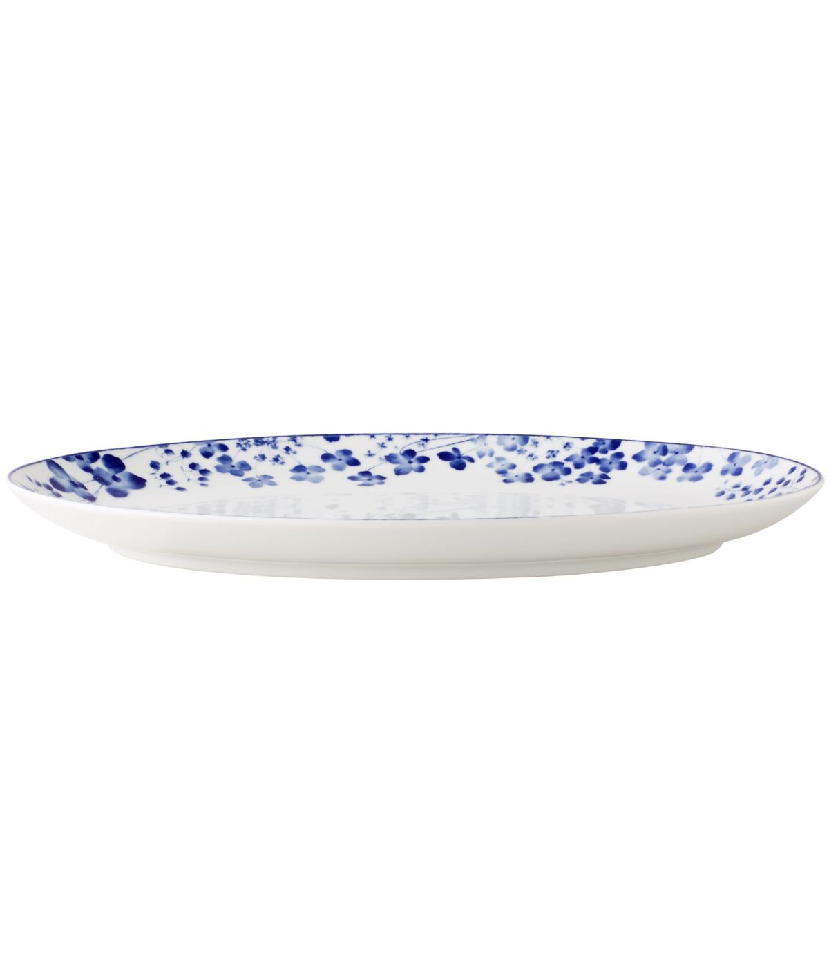  Noritake Bloomington Road Oval Platter - Blue - Bonton