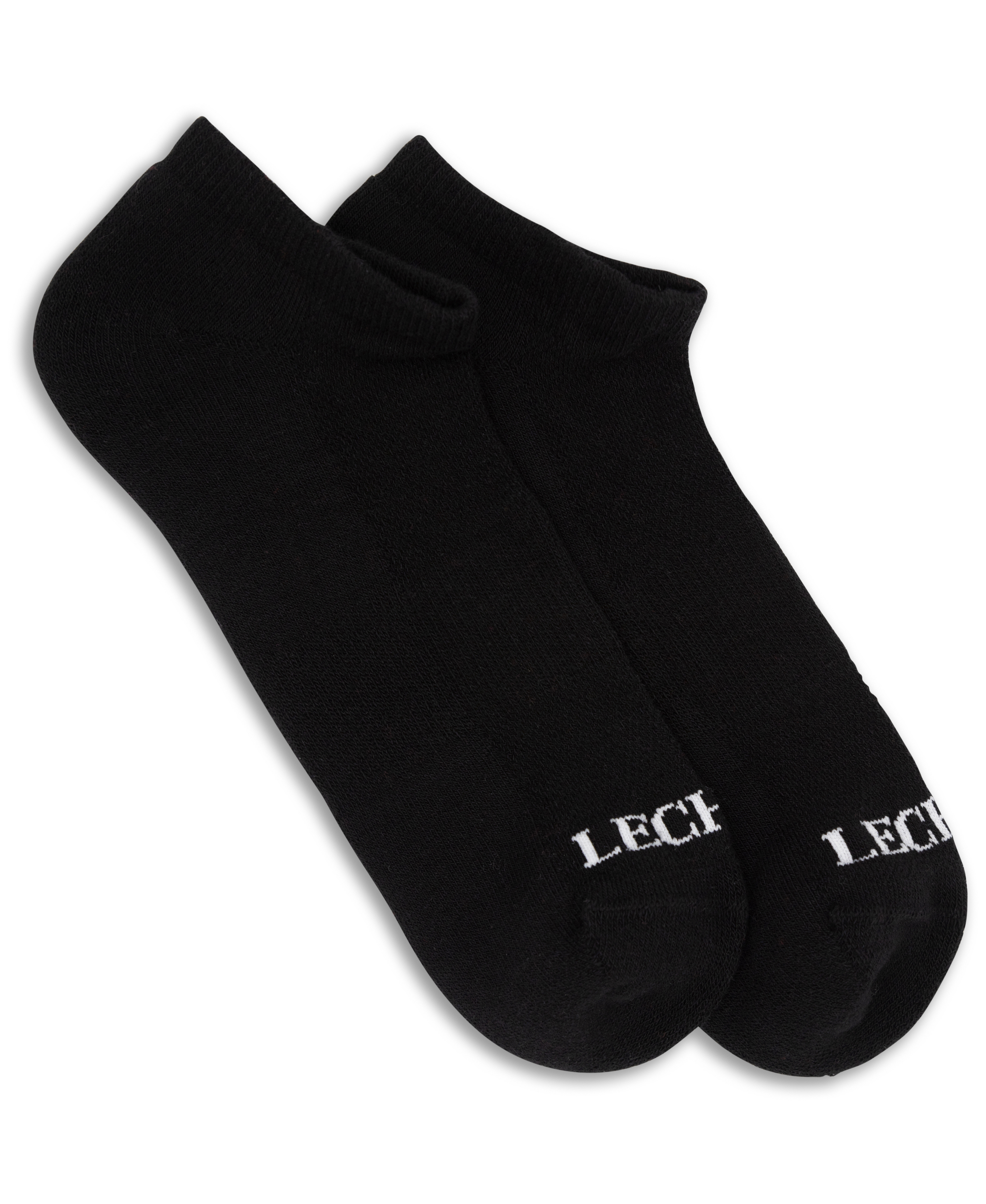  LECHERY LECHERY UNISEX LOW-CUT SOCKS - BLACK - Bonton