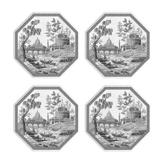 Heritage Collection Rome Octagonal Plate Set of 4