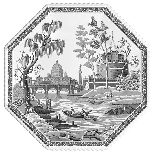 Heritage Collection Rome Octagonal Plate Set of 4