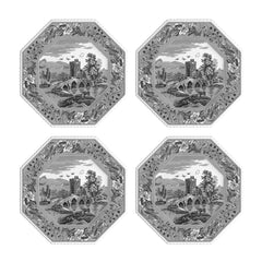 Heritage Collection Lucano Octagonal Plate Set of 4