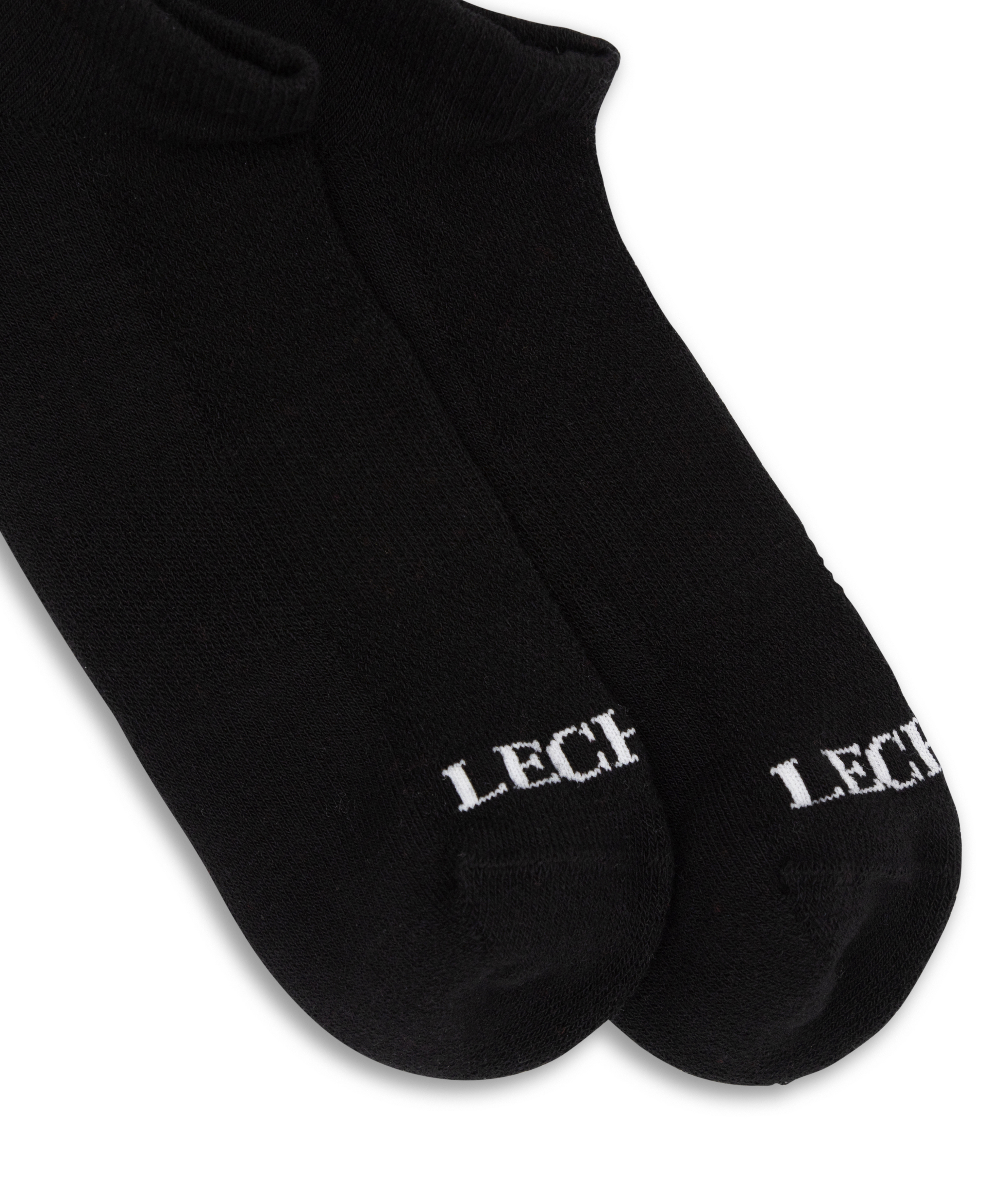  LECHERY LECHERY UNISEX LOW-CUT SOCKS - BLACK - Bonton