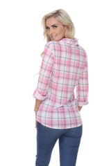 Women's Oakley Stretchy Plaid Top