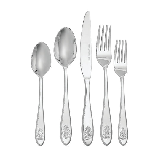 Christmas Tree 20 Piece Flatware Set