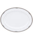  Noritake Laurelvale Oval Platter - White - Bonton