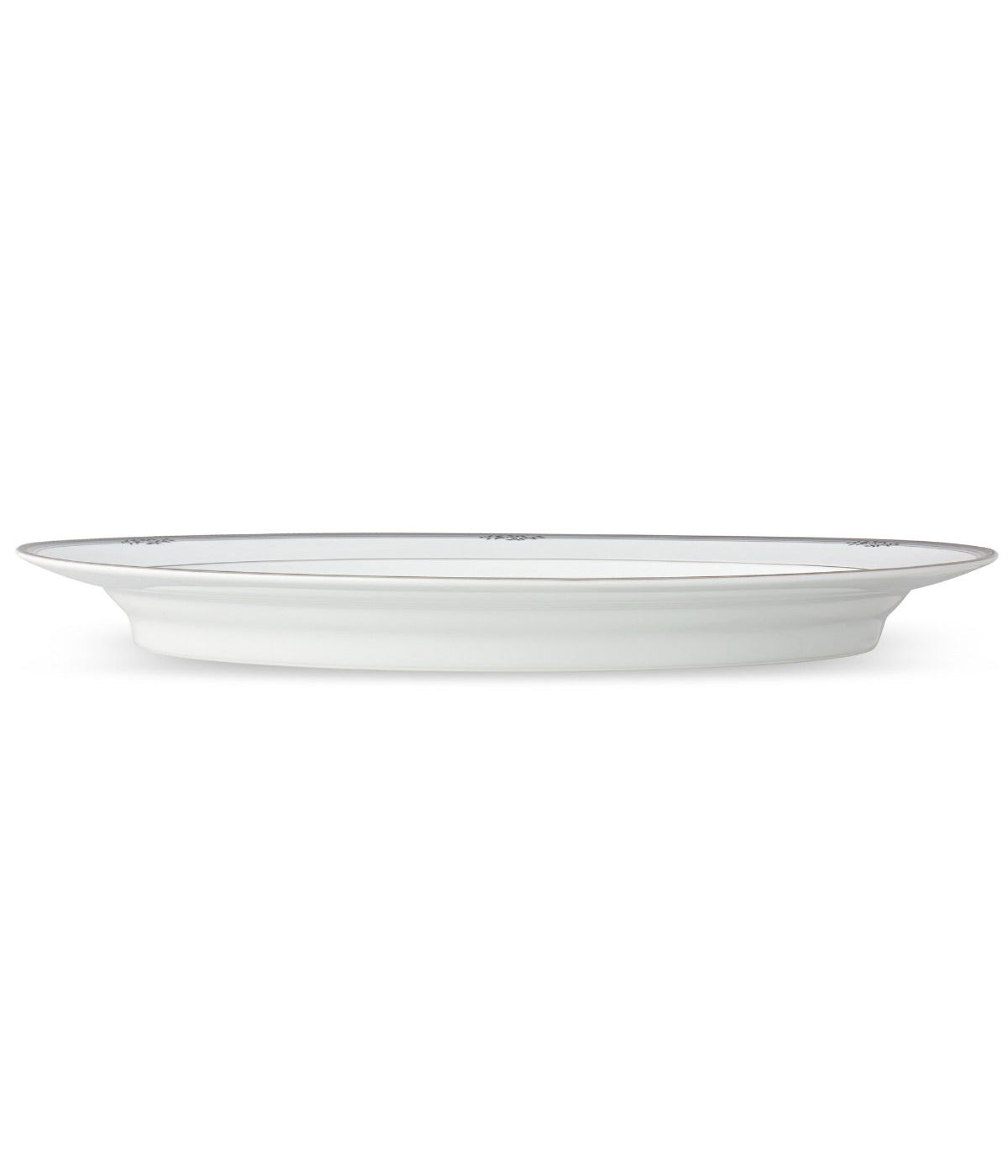  Noritake Laurelvale Oval Platter - White - Bonton