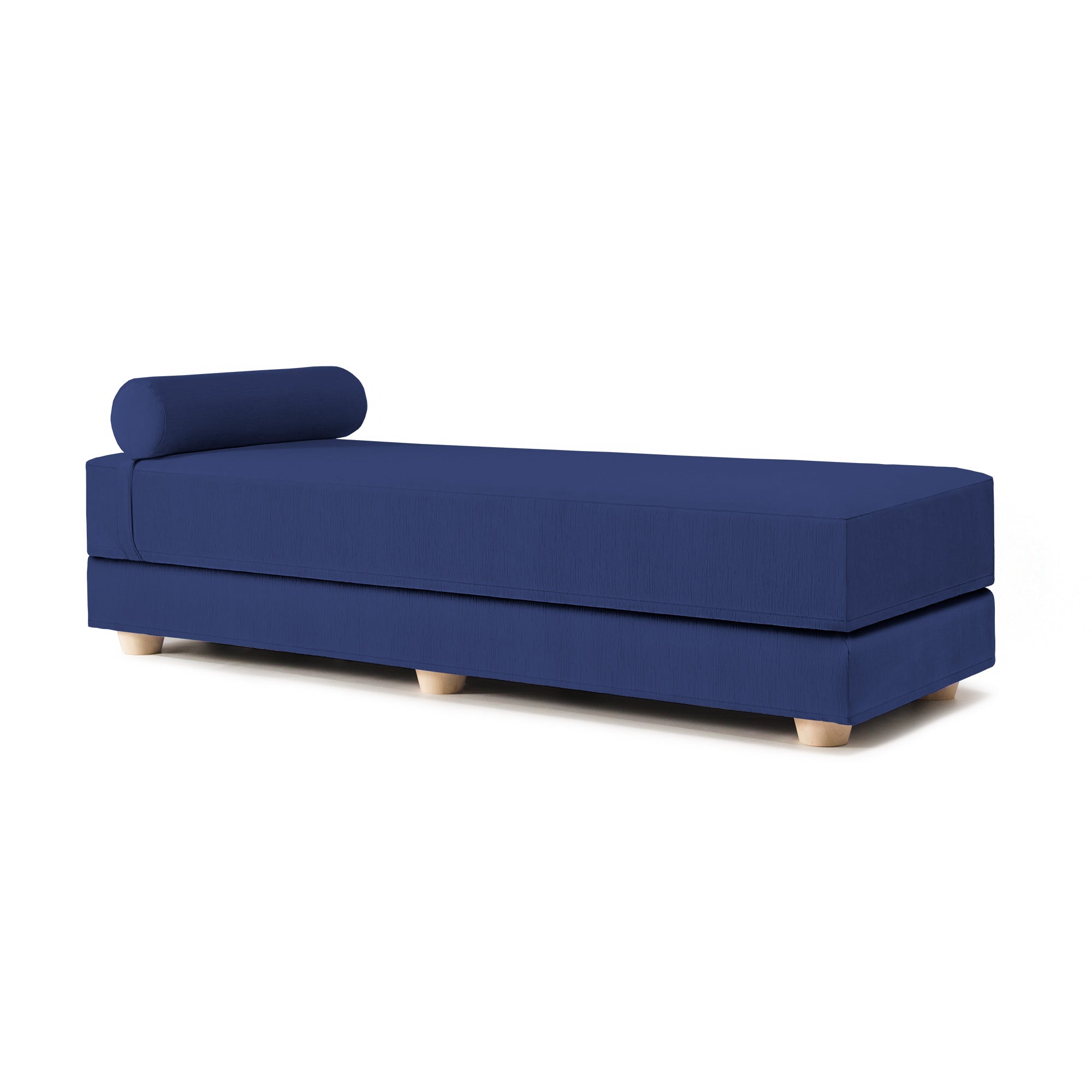  Jaxx Alon Daybed / Fold-Out Queen-Size Mattress - Velvet Twill - Indigo - Bonton