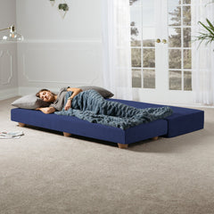 Alon Daybed / Fold-Out Queen-Size Mattress - Velvet Twill