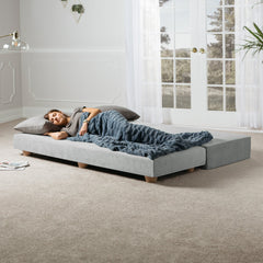 Alon Daybed / Fold-Out Queen-Size Mattress - Velvet Twill