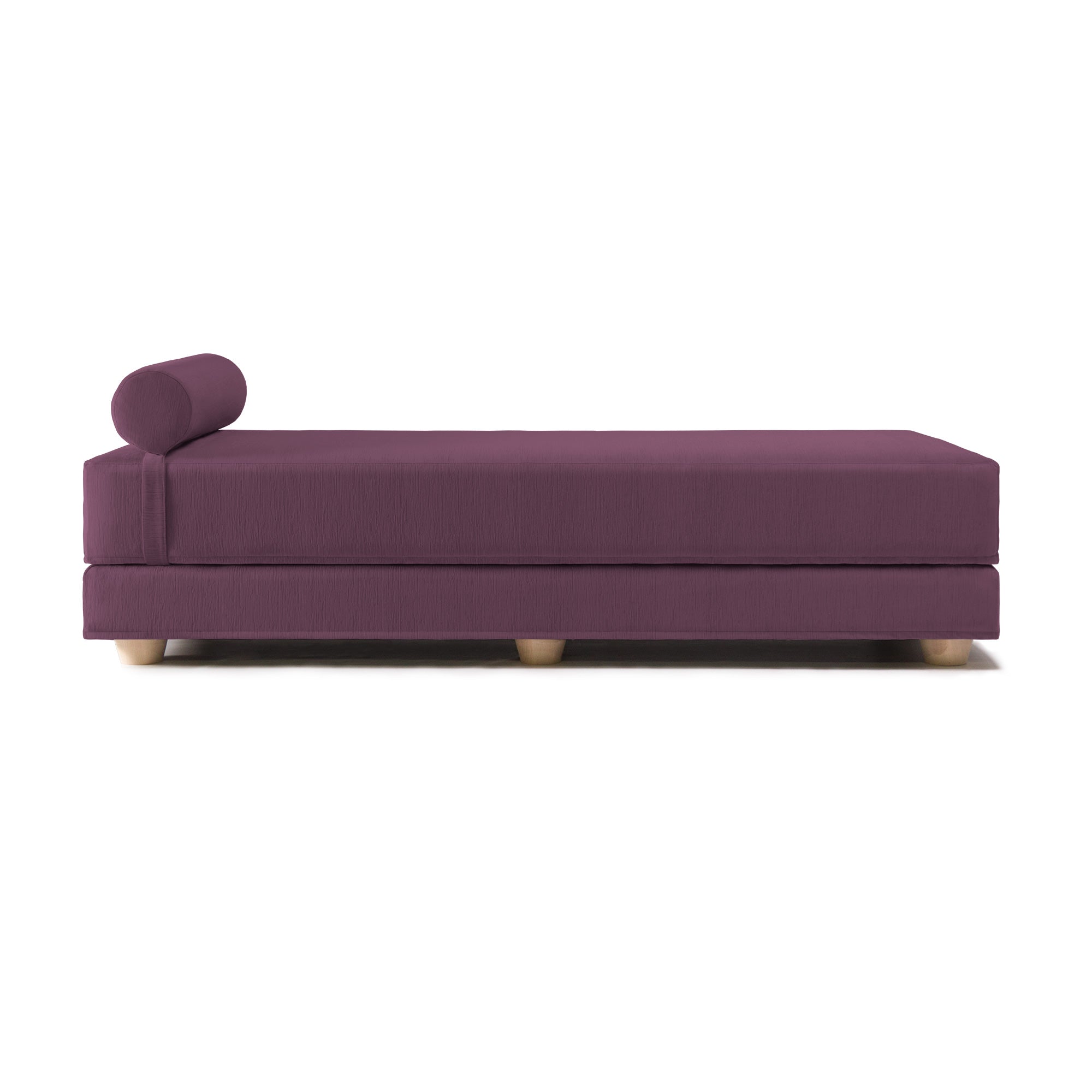  Jaxx Alon Daybed / Fold-Out Queen-Size Mattress - Velvet Twill - Pinot - Bonton