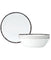 Rill Set of 4 Soup Bowls