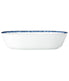  Noritake Rill Oval Vegetable Bowl - Blue - Bonton