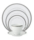  Noritake Charlotta Platinum 5-Piece Place Setting - White - Bonton