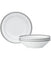 Charlotta Platinum Set Of 4 Soup Bowls