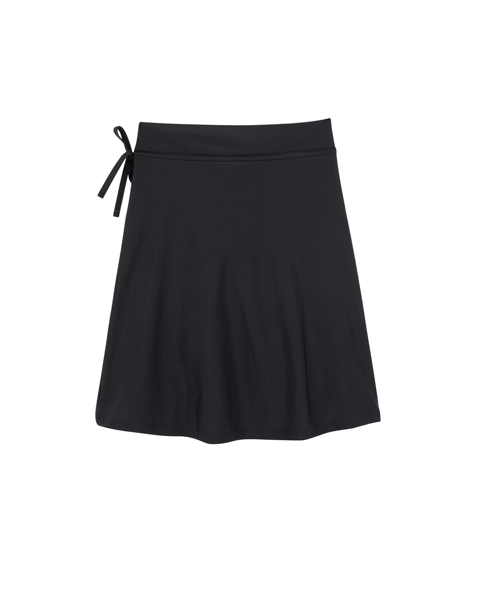  Gottex Kids Sea Solids Swim Skirt With Inner Short - Black - Bonton