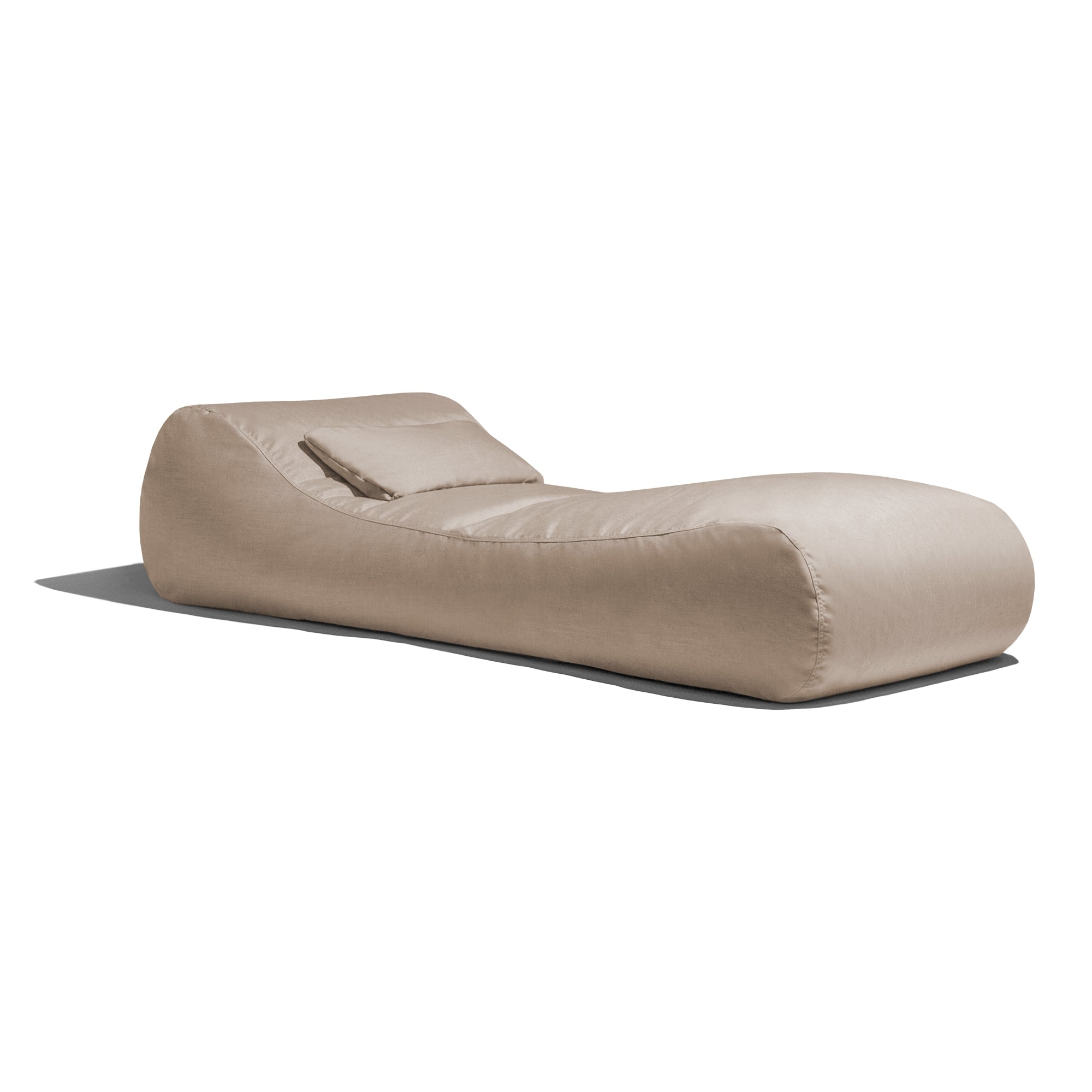  Jaxx Outdoor Bean Bag Sun Lounger with Sunbrella Cover - Flax - Bonton