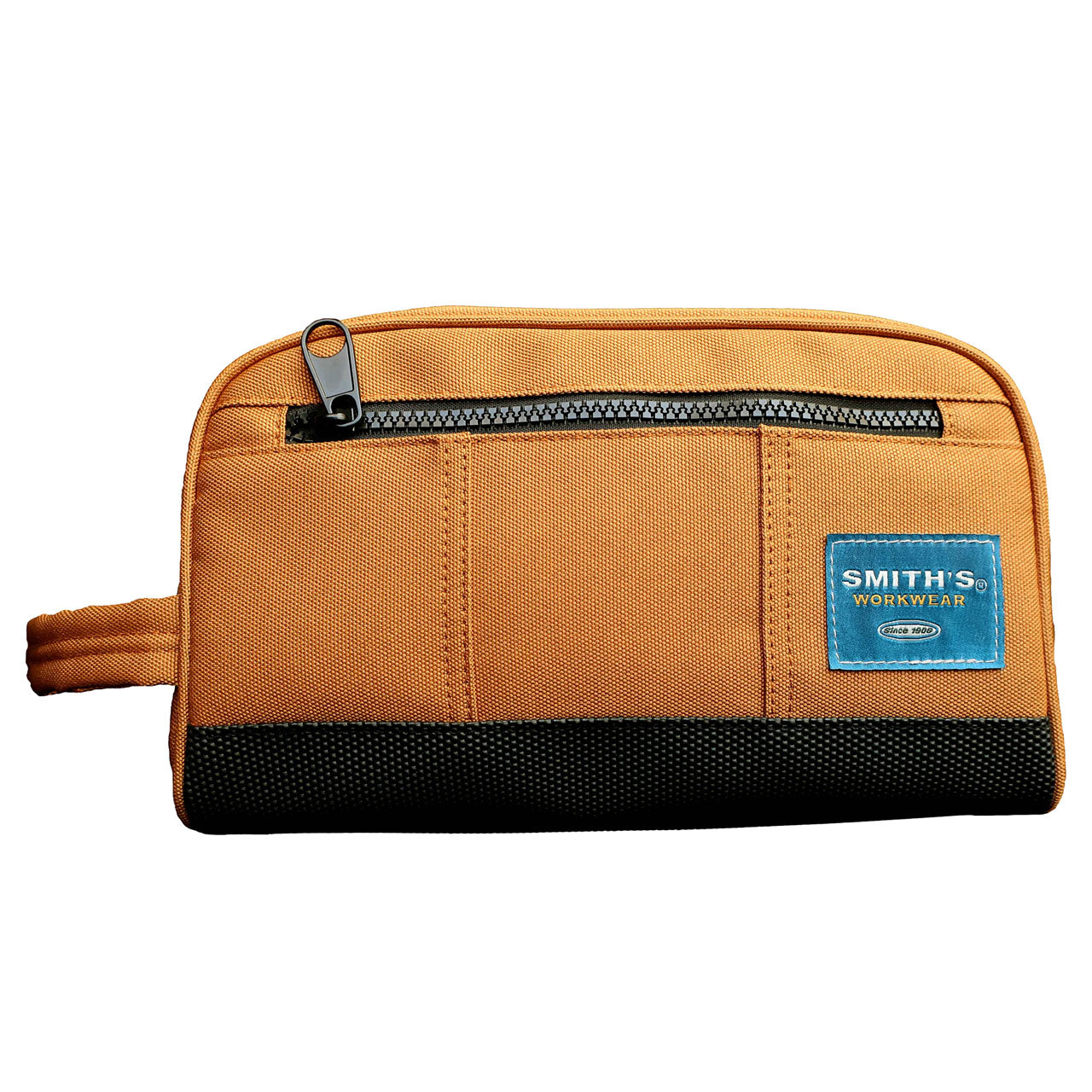  Smith's Workwear Smith's Workwear Canvas Travel Kit Toiletry Bag - 001 black - Bonton