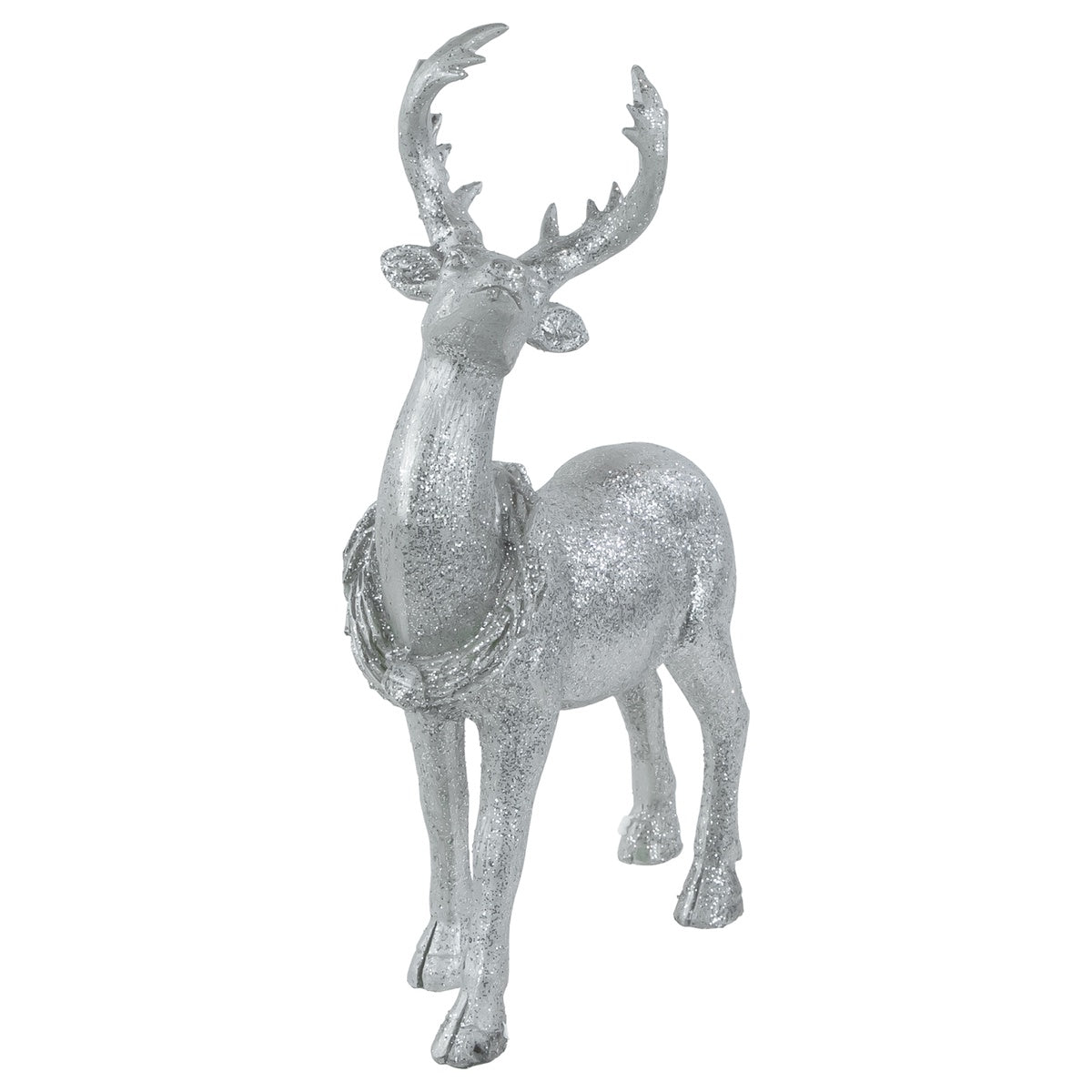  Northlight Standing Glitter Reindeer Christmas Decoration - 10.75