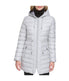  KENNETH COLE Hooded Packable Anorak with Contrast Lining - Silver - Bonton