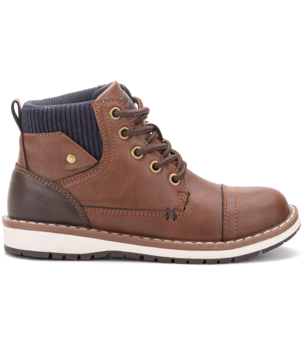  Xray Footwear Xray Footwear Boys Youth Alvin Boot Brown - Brown - Bonton