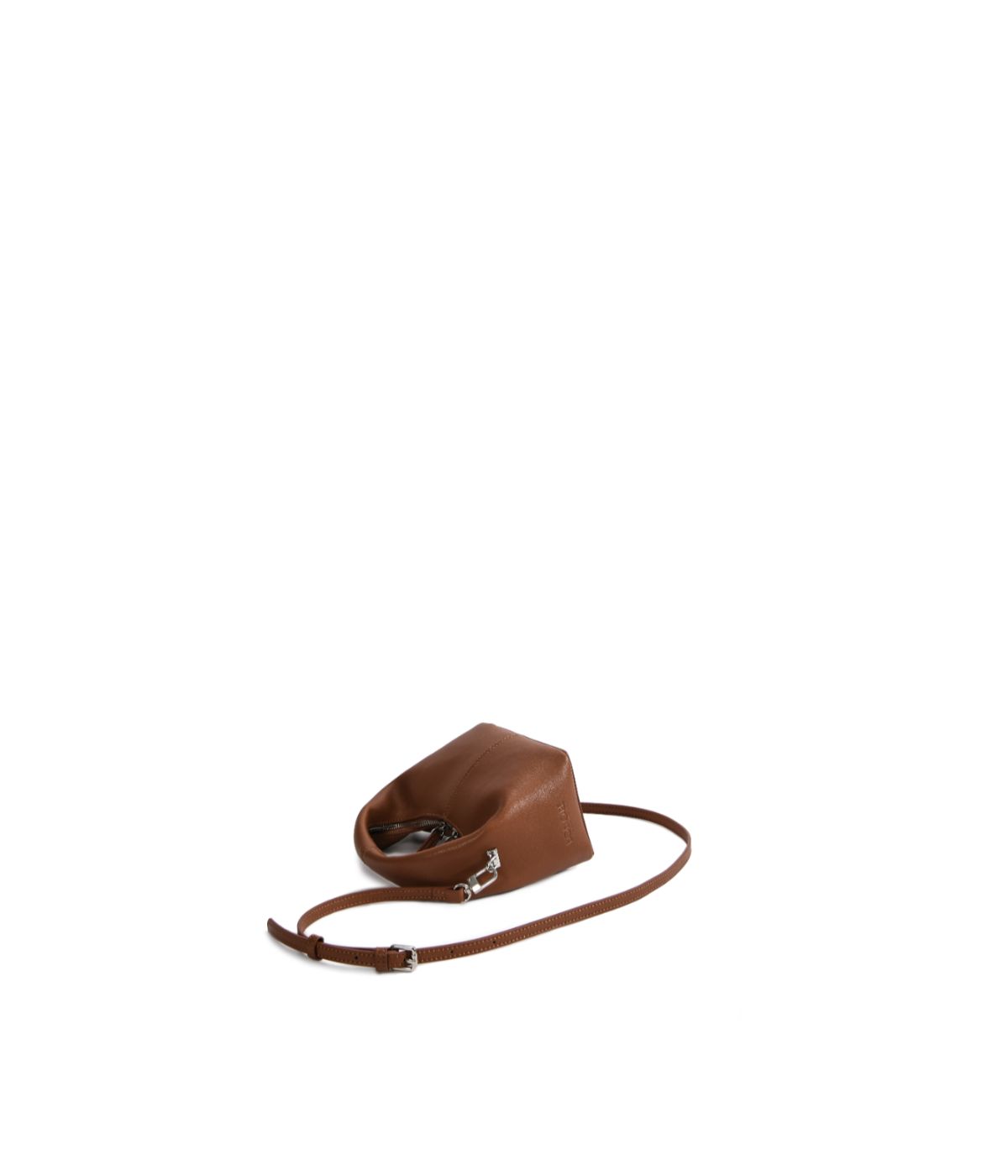  Bob Ore Rebecca Small Cutie Leather Bag Caramel - Caramel - Bonton