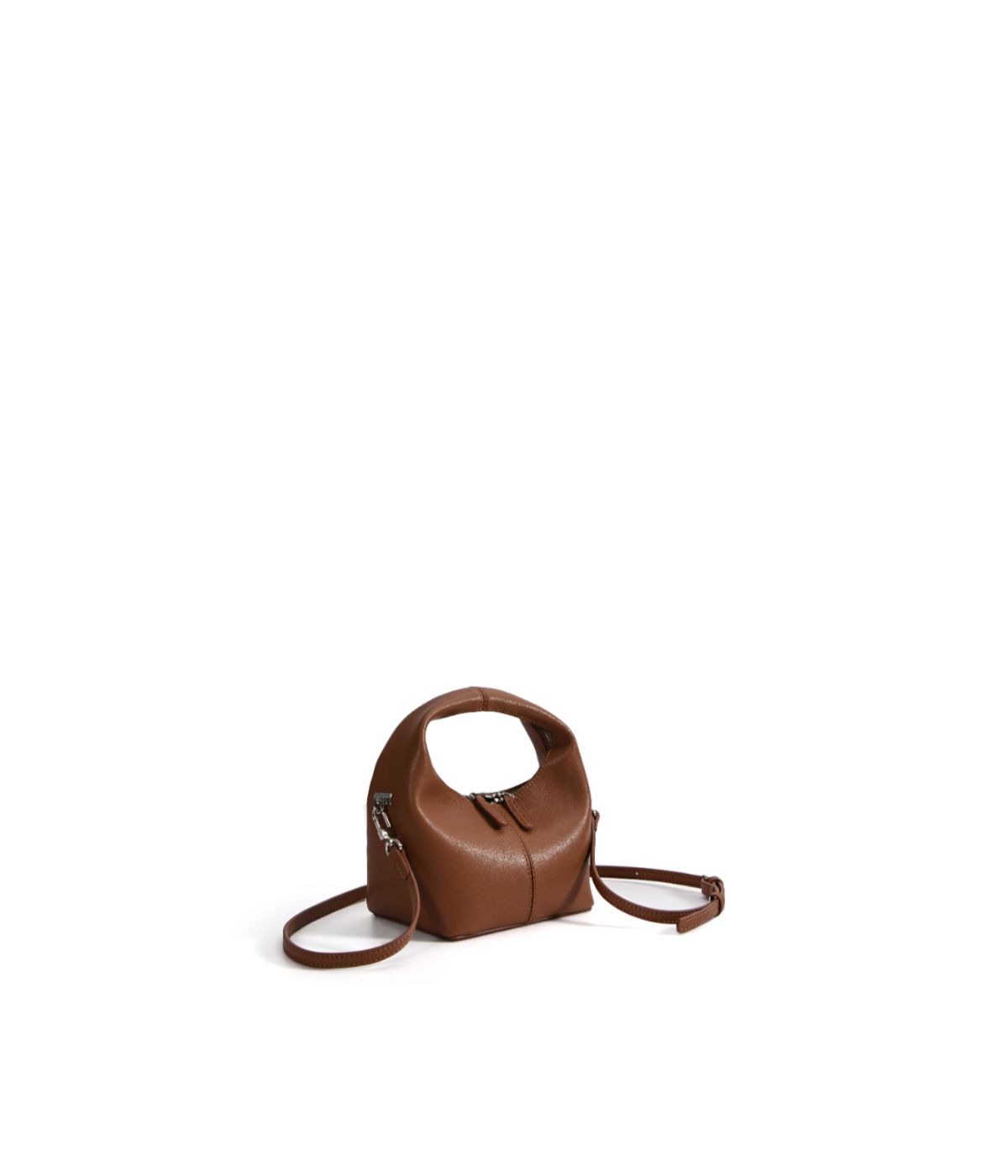  Bob Ore Rebecca Small Cutie Leather Bag Caramel - Caramel - Bonton