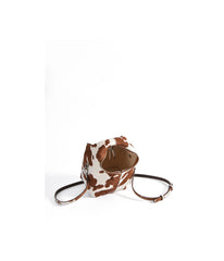 Rebecca Small Cutie Leather Bag Coffee