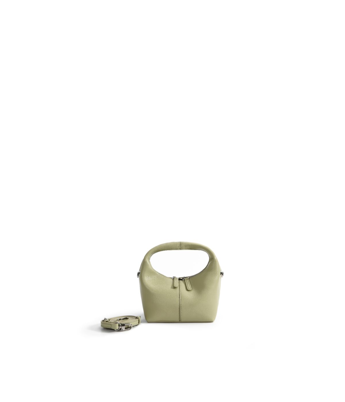  Bob Ore Rebecca Small Cutie Leather Bag Matcha Green - Matcha Green - Bonton