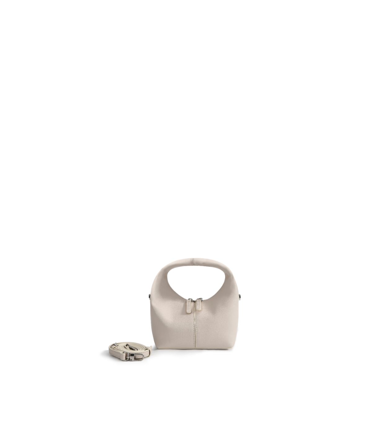  Bob Ore Rebecca Small Cutie Leather Bag White - White - Bonton