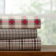 Luxury Flannel Plaid Duvet Sets - Farm House Plaid